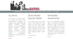 Desktop Screenshot of emeklikahvesi.com