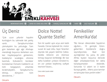 Tablet Screenshot of emeklikahvesi.com